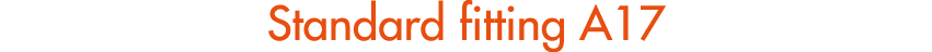 Standard fitting A17