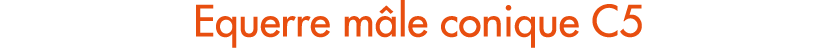 Equerre m le conique C5